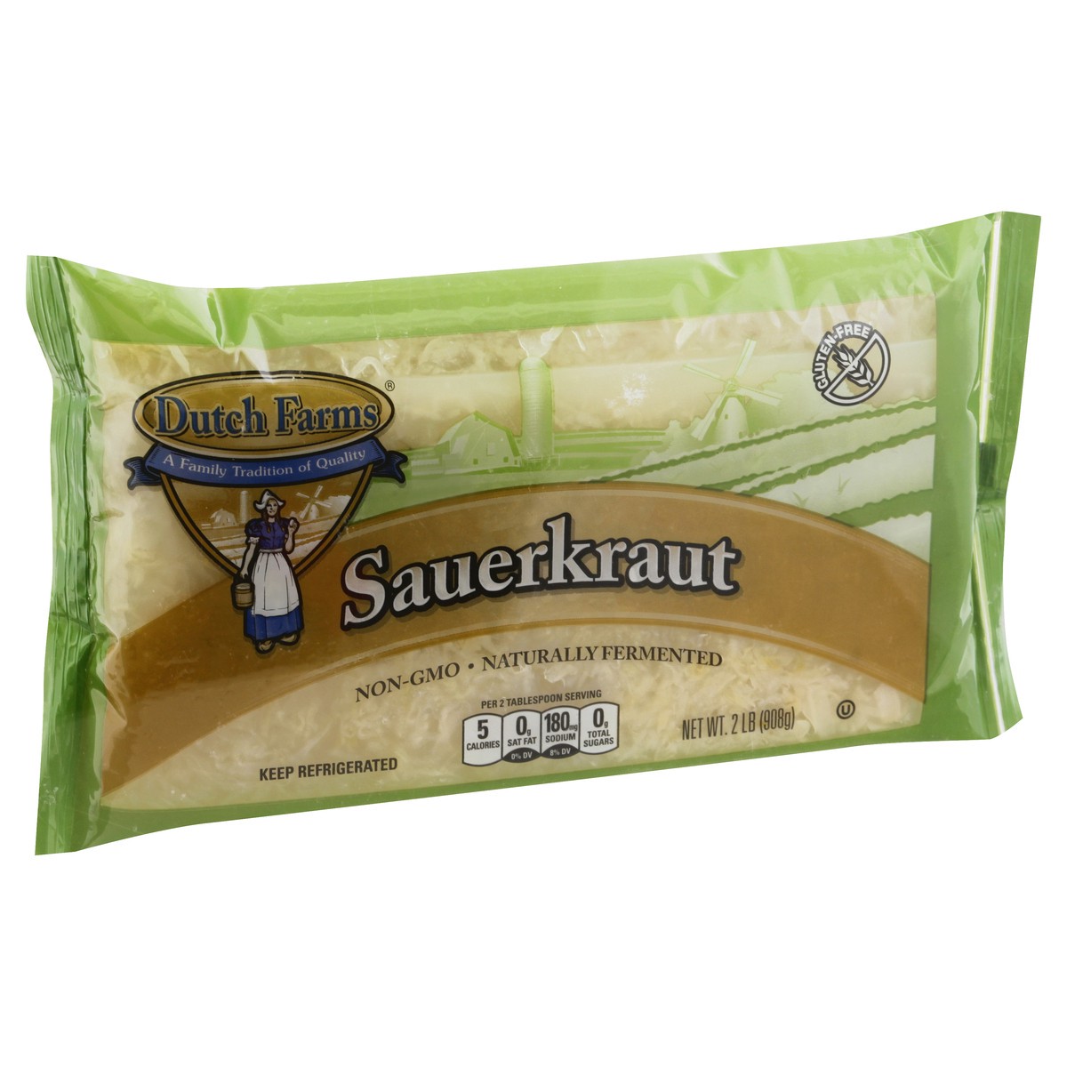 slide 3 of 4, Df Sauerkraut, 32 oz