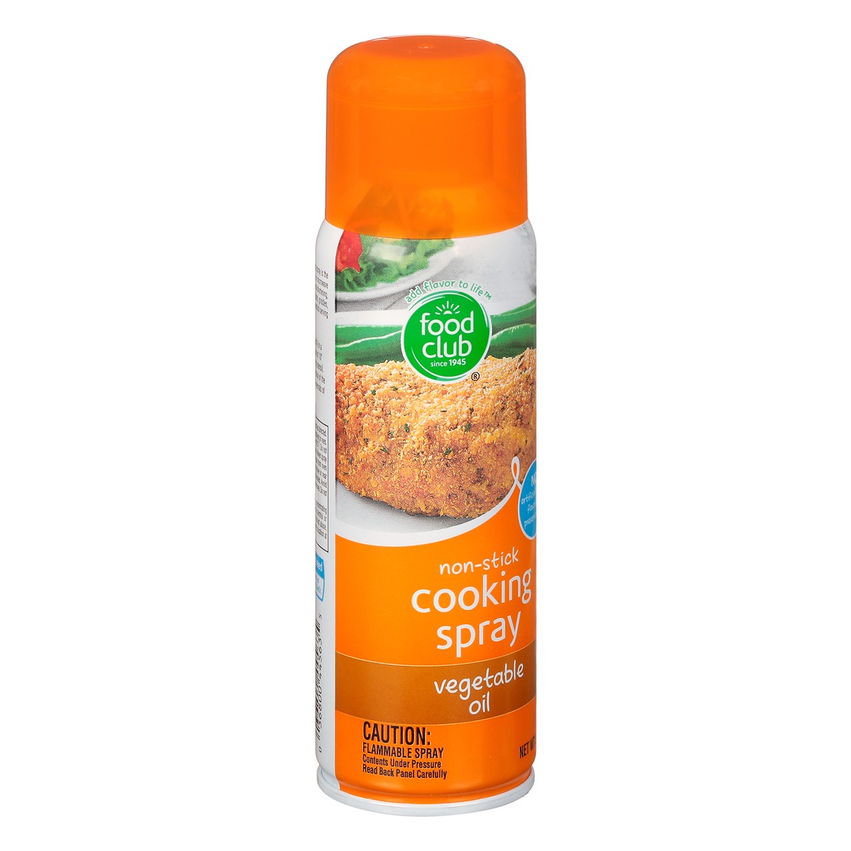 slide 2 of 10, Food Club Cooking Spray, Vegetable Oil, Non-Stick, 5 oz