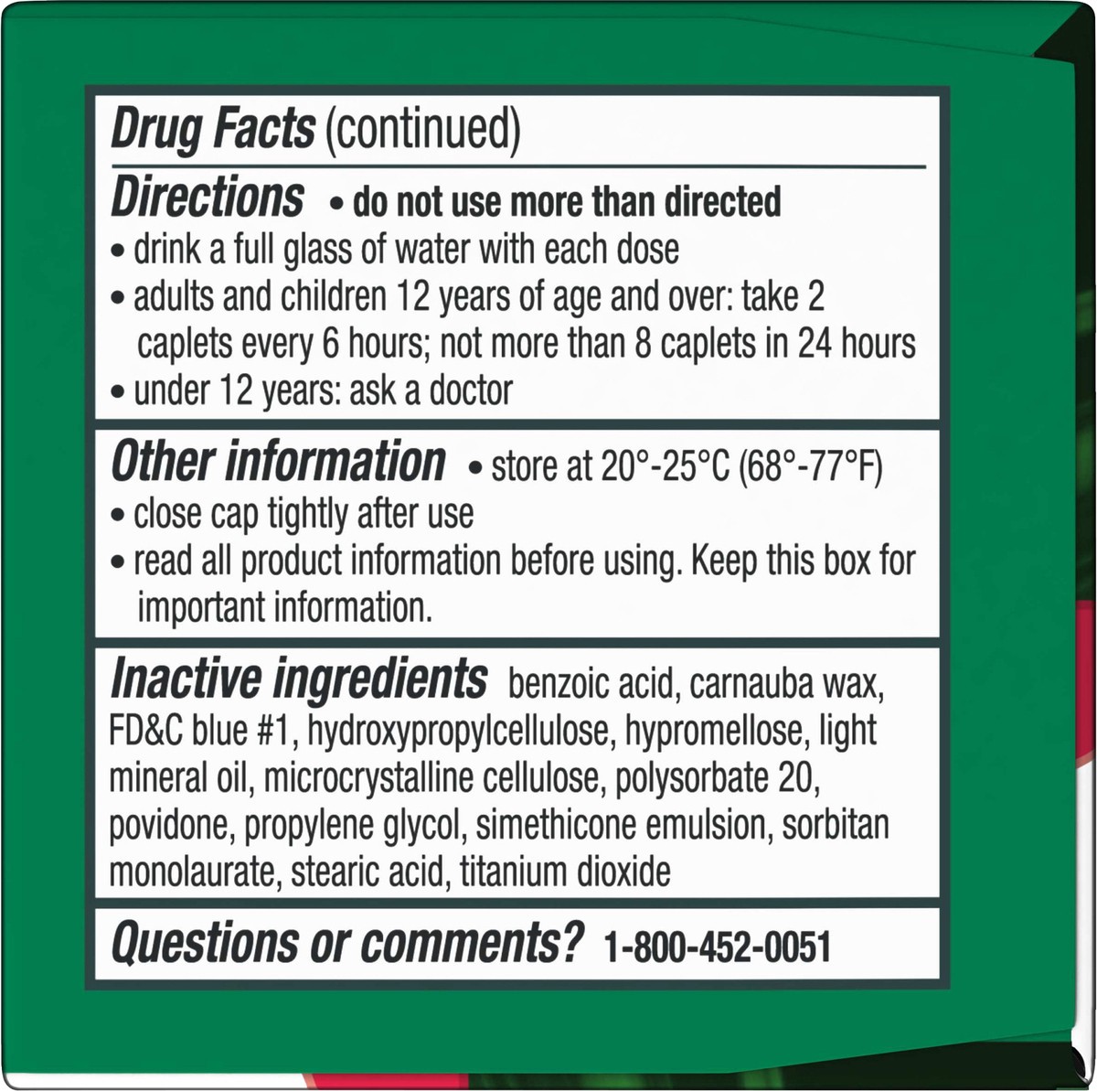 slide 9 of 9, Excedrin Extra Strength Caplets For Headache Pain Relief, 100 ct