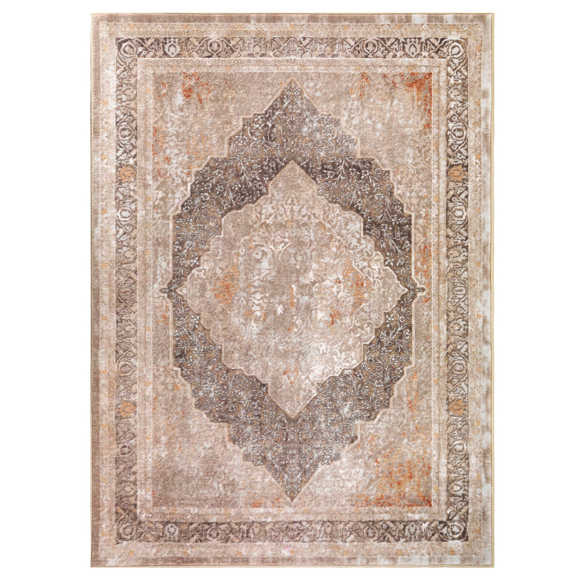 slide 1 of 1, United Weavers Of America Beige Traditional Area Rug, 5 x 7 ft
