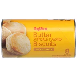 Hy-vee Butter Flavored Flaky Jumbos Biscuits