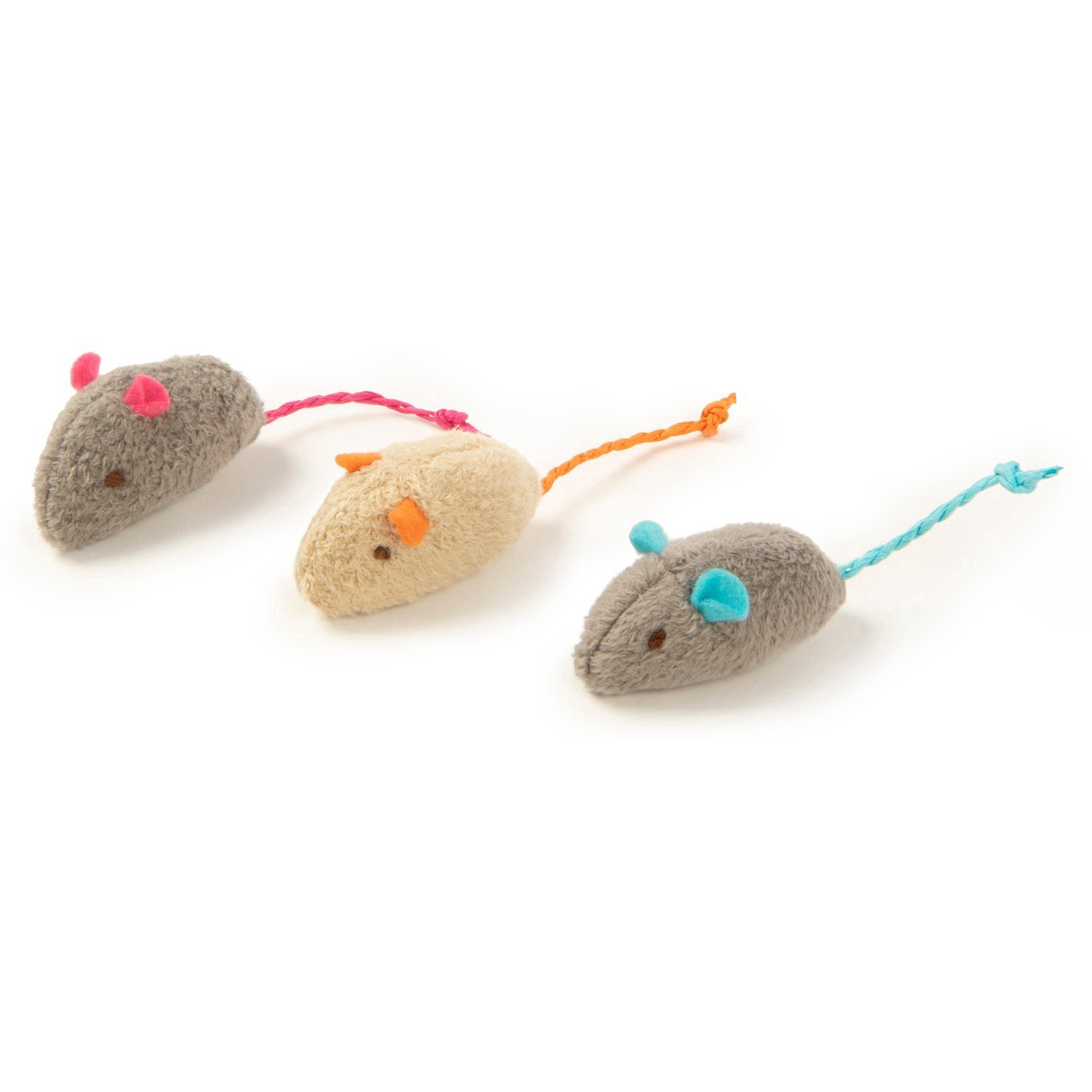 slide 88 of 102, SmartyKat Skitter Critters Catnip Mice Cat Toy - 3pk, 3 ct