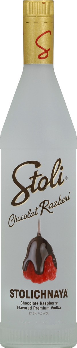 slide 2 of 2, Stolichnaya Chocolate Razberi Flavored Vodka, 750 ml