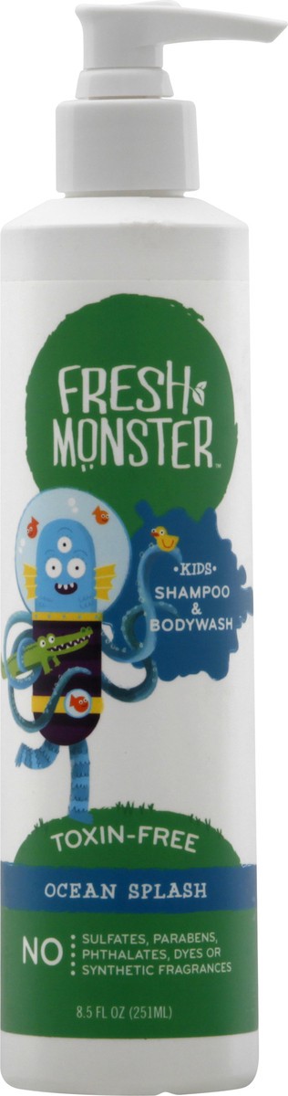 slide 1 of 2, Fresh Monster Shampoo & Bodywash 8.5 oz, 8 fl oz