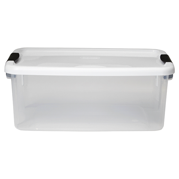 slide 1 of 2, SteriliteUltra Storage Box, Clear, 18 qt