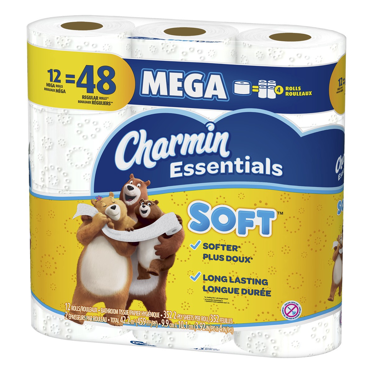 slide 5 of 6, Charmin Essential Soft, 12 ct