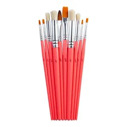 Tulip Assorted Paintbrushes - 10 Pack