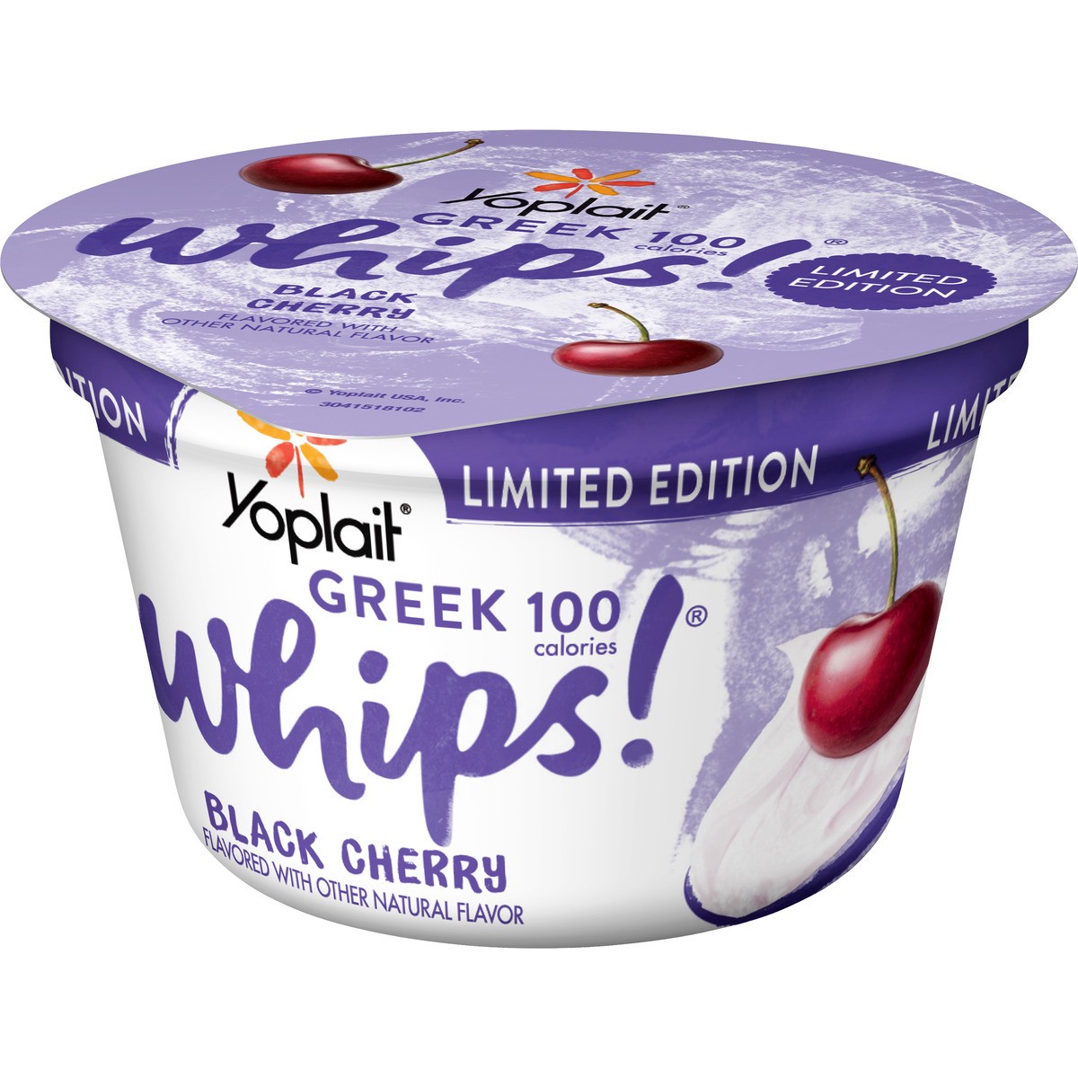 slide 4 of 6, Yoplait Greek Whips Yogurt Black Cherry, 4 oz