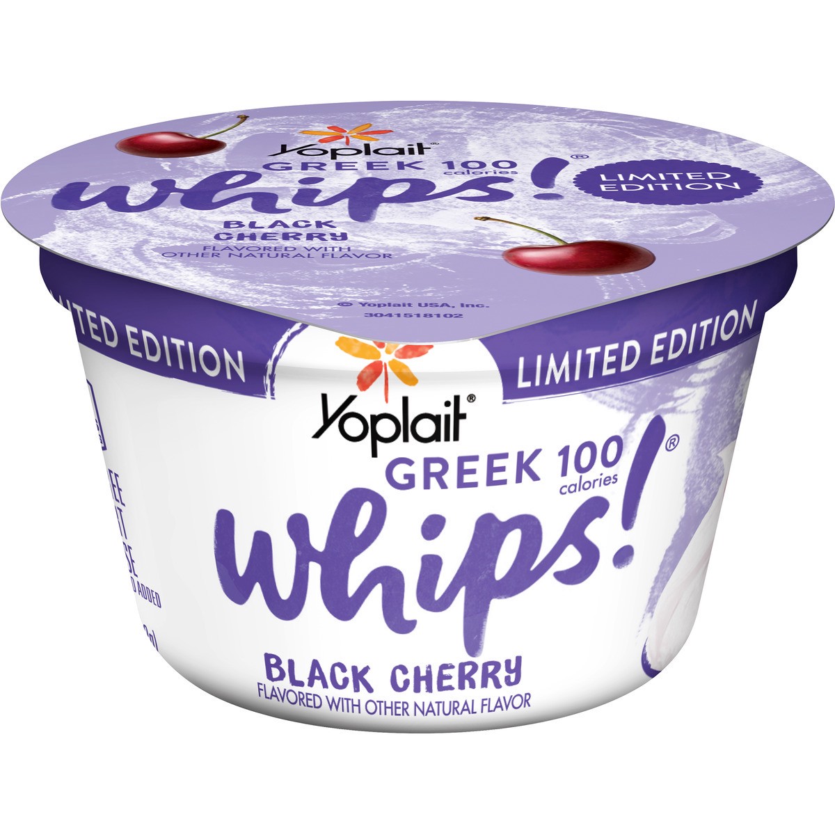 slide 1 of 6, Yoplait Greek Whips Yogurt Black Cherry, 4 oz