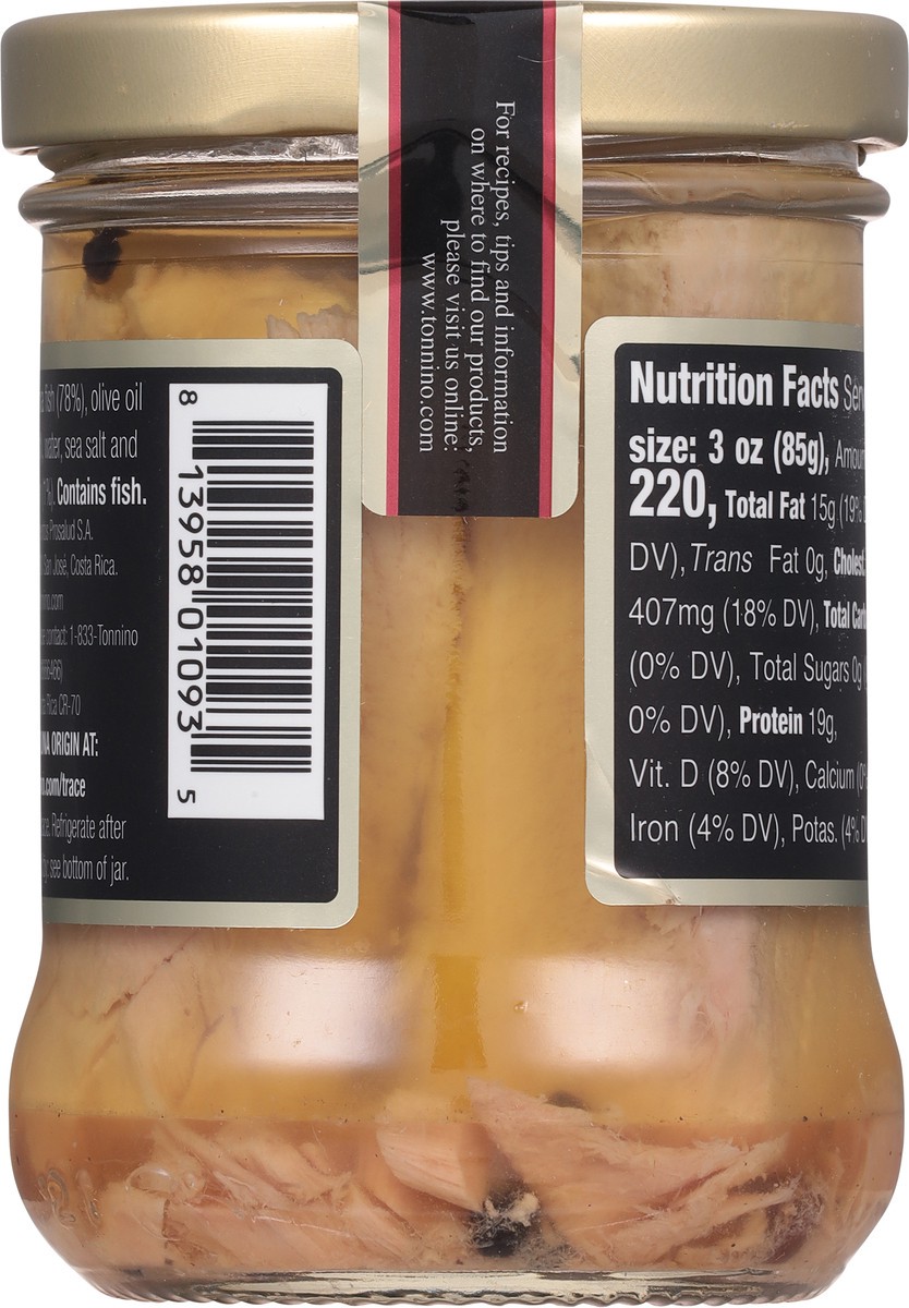 slide 2 of 9, Tonnino Tuna Fillets with Black Pepper in Olive Oil 6.3 oz, 6.3 oz