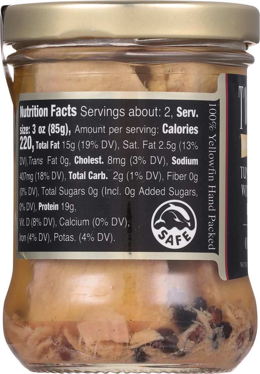 slide 8 of 9, Tonnino Tuna Fillets with Black Pepper in Olive Oil 6.3 oz, 6.3 oz