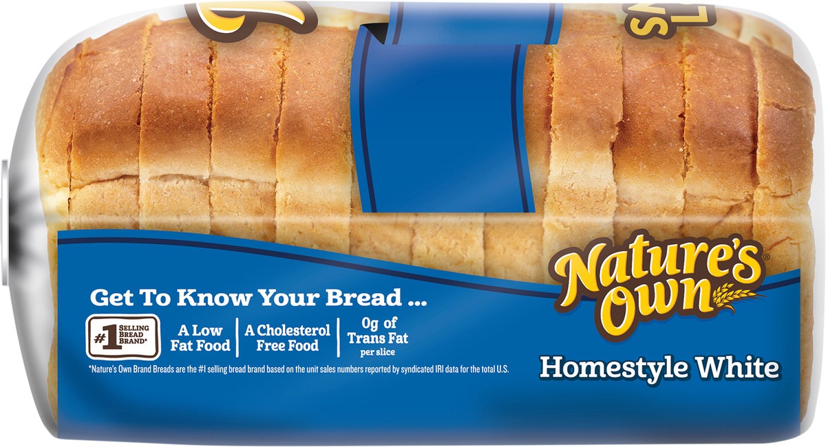 slide 6 of 12, Nature's Own Homestyle White, Small Loaf Size, Sliced Homestyle White Bread, 12 oz Loaf, 12 oz