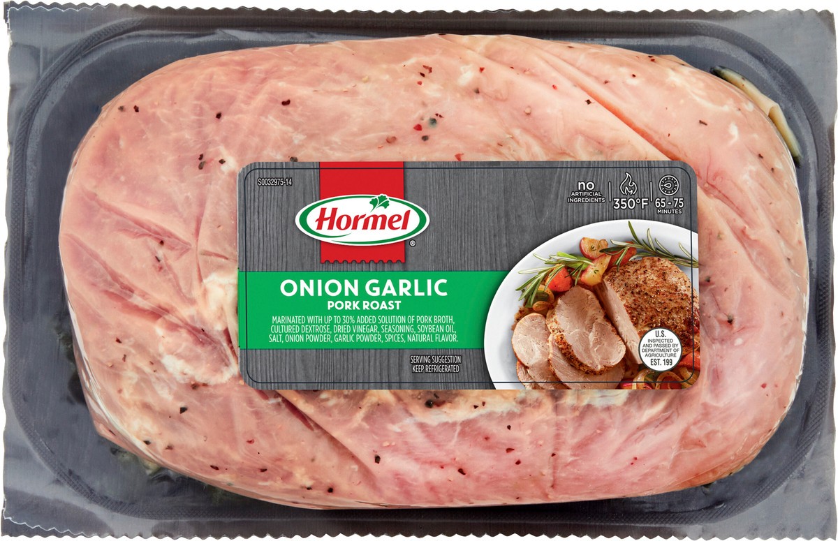 slide 2 of 11, HORMEL ALWAYS TENDER Onion Garlic Pork Roast, 1 ct