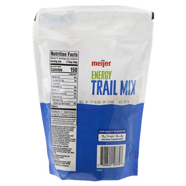 slide 4 of 5, Meijer Energy Trail Mix, 12 oz