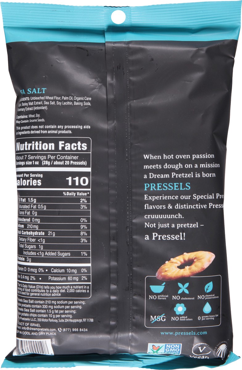 slide 5 of 14, Dream Pretzels Sea Salt Pretzel Chips 7.1 oz, 7.1 oz