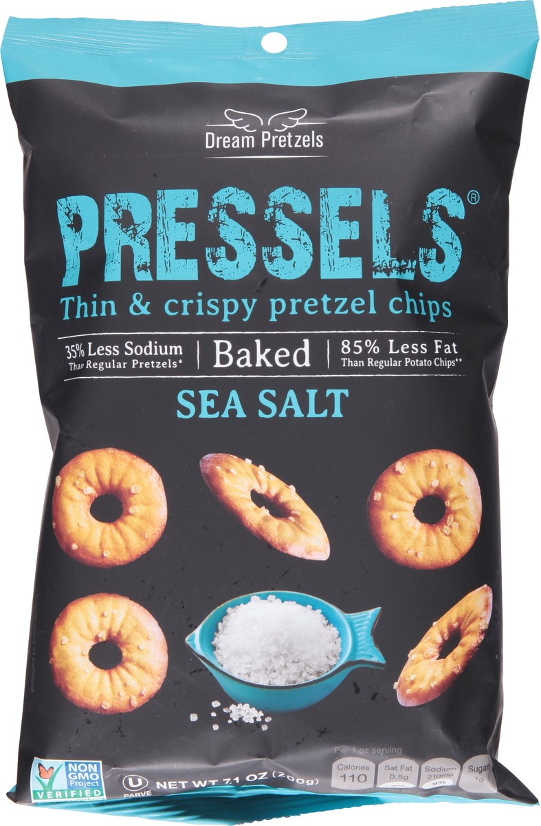 slide 9 of 14, Dream Pretzels Sea Salt Pretzel Chips 7.1 oz, 7.1 oz