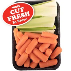 Weis Fresh Cut Celery & Baby Carrots