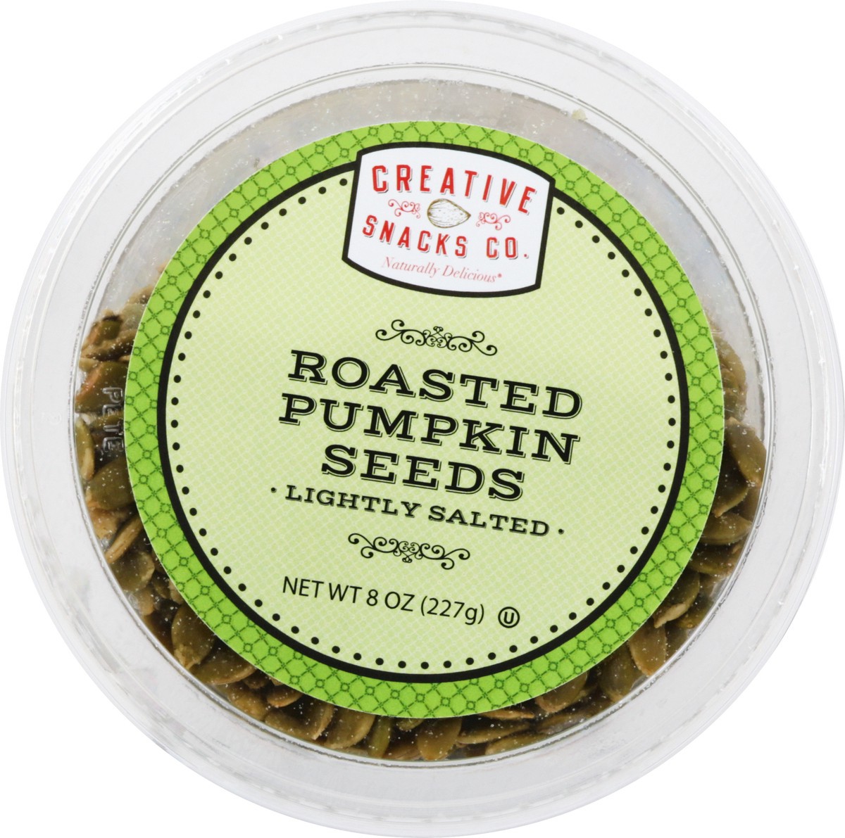 slide 7 of 12, Creative Snacks Roasted Lightly Salted Pumpkin Seeds 8 oz, 8 oz