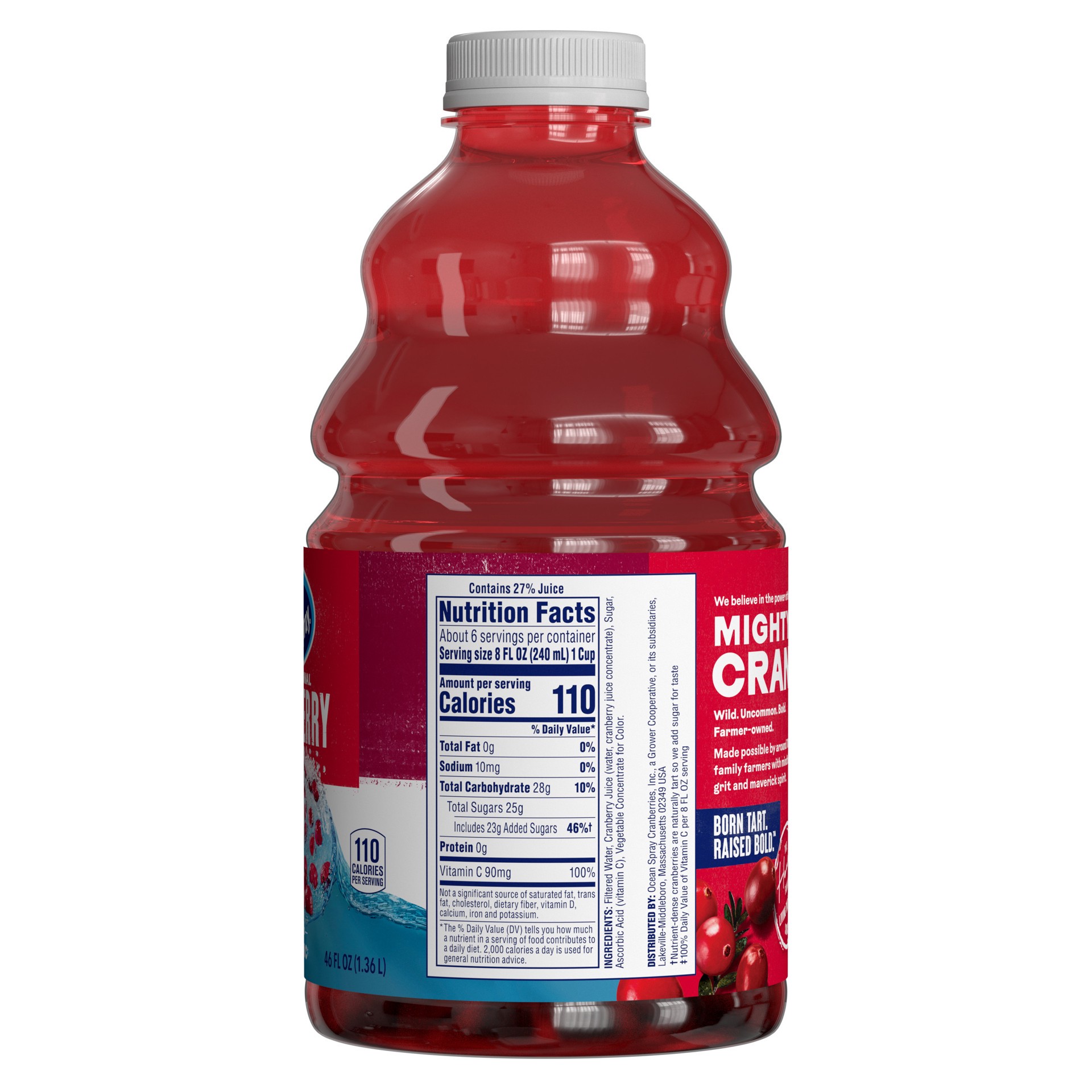 slide 2 of 4, Ocean Spray Cranberry Juice Cocktail, 46 Fl Oz Bottle, 46 fl oz