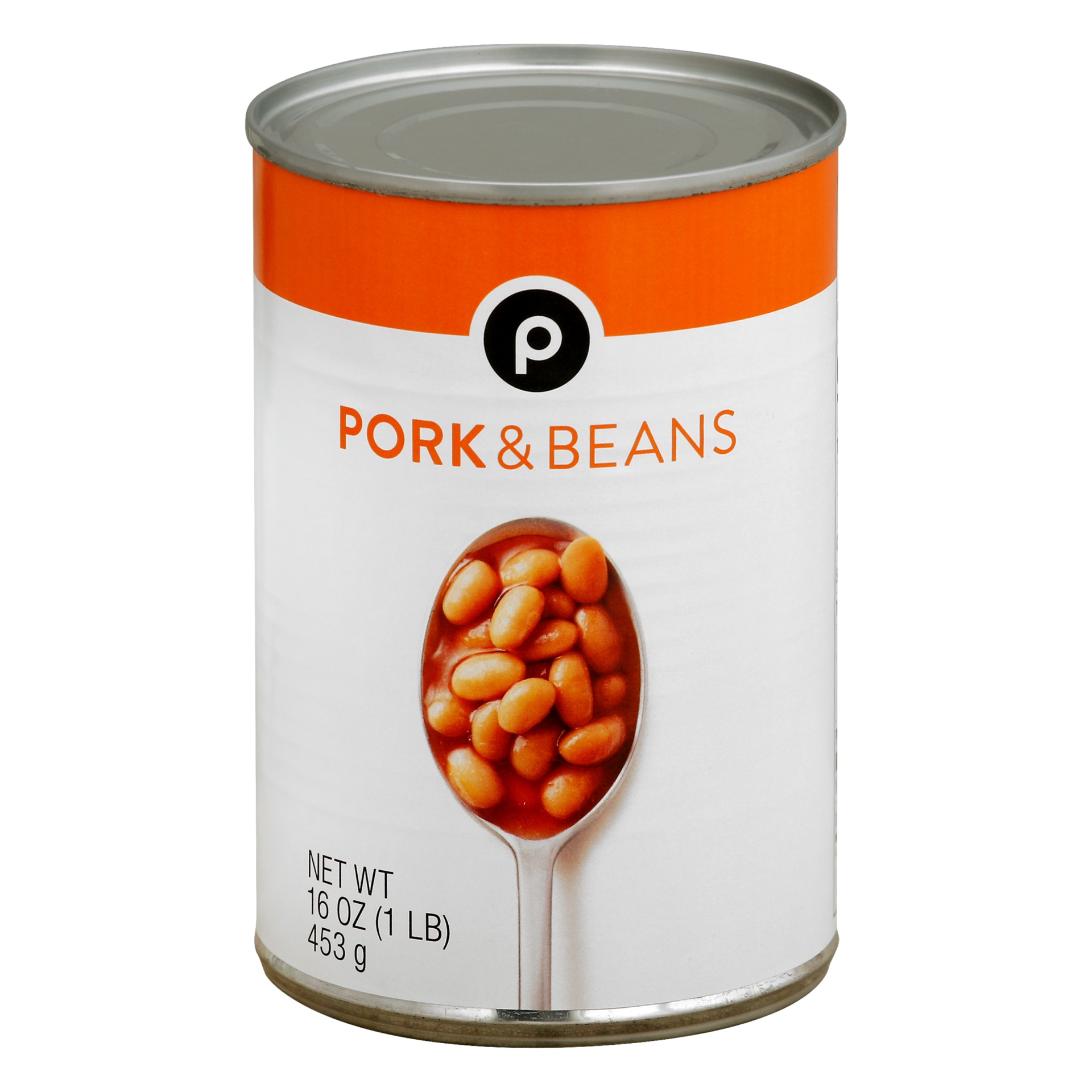 slide 1 of 1, Publix Pork & Beans, 16 oz