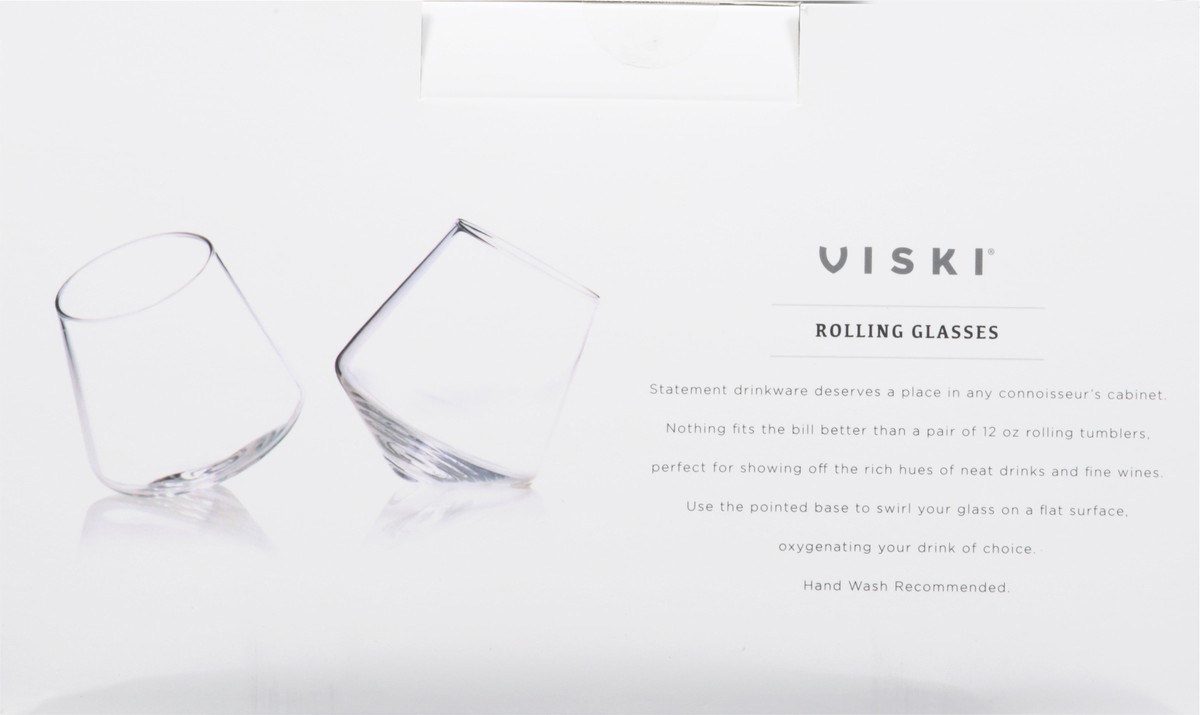slide 4 of 12, Viski Rolling Glasses 1 ea, 1 ct