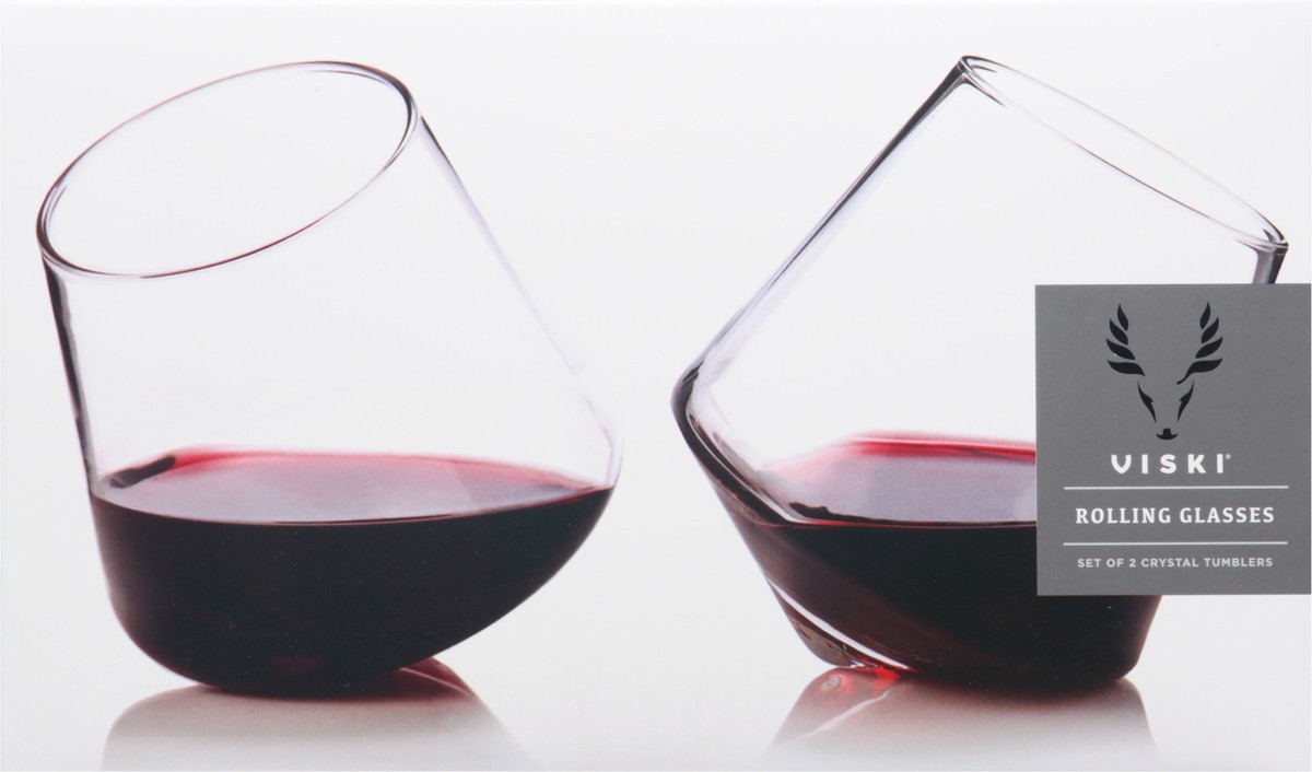 slide 9 of 12, Viski Rolling Glasses 1 ea, 1 ct