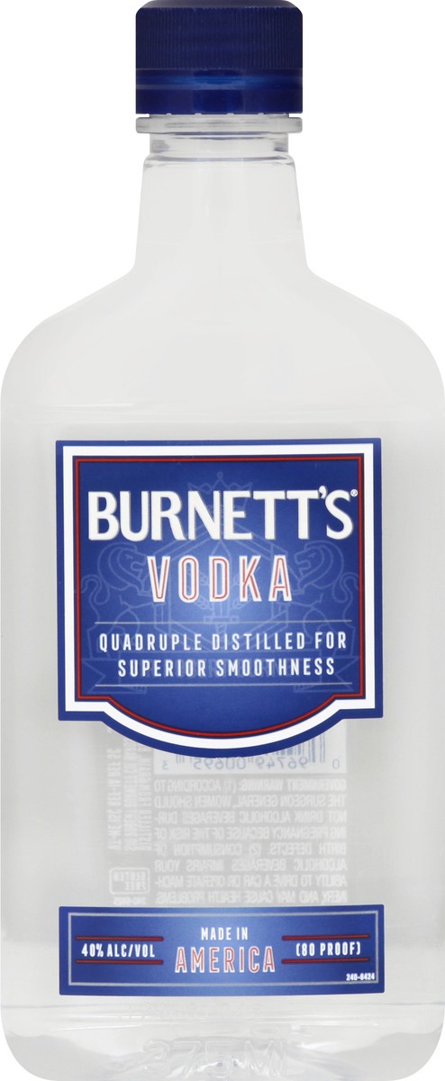 slide 2 of 11, Burnett's Vodka 375 ml, 375 ml
