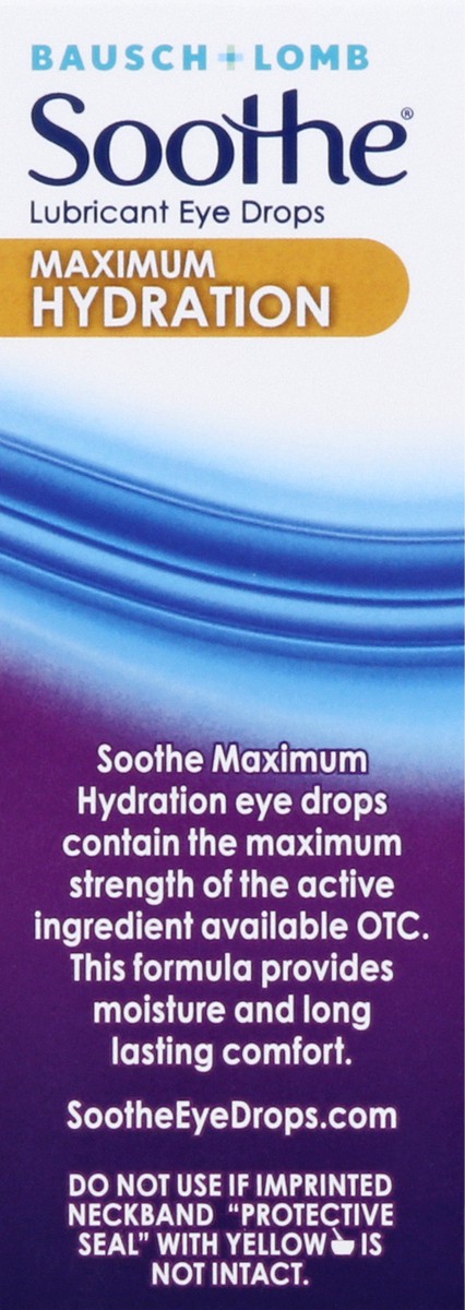 slide 9 of 9, Soothe Maximum Hydration Lubricant Eye Drops 0.5 oz, 0.50 fl oz