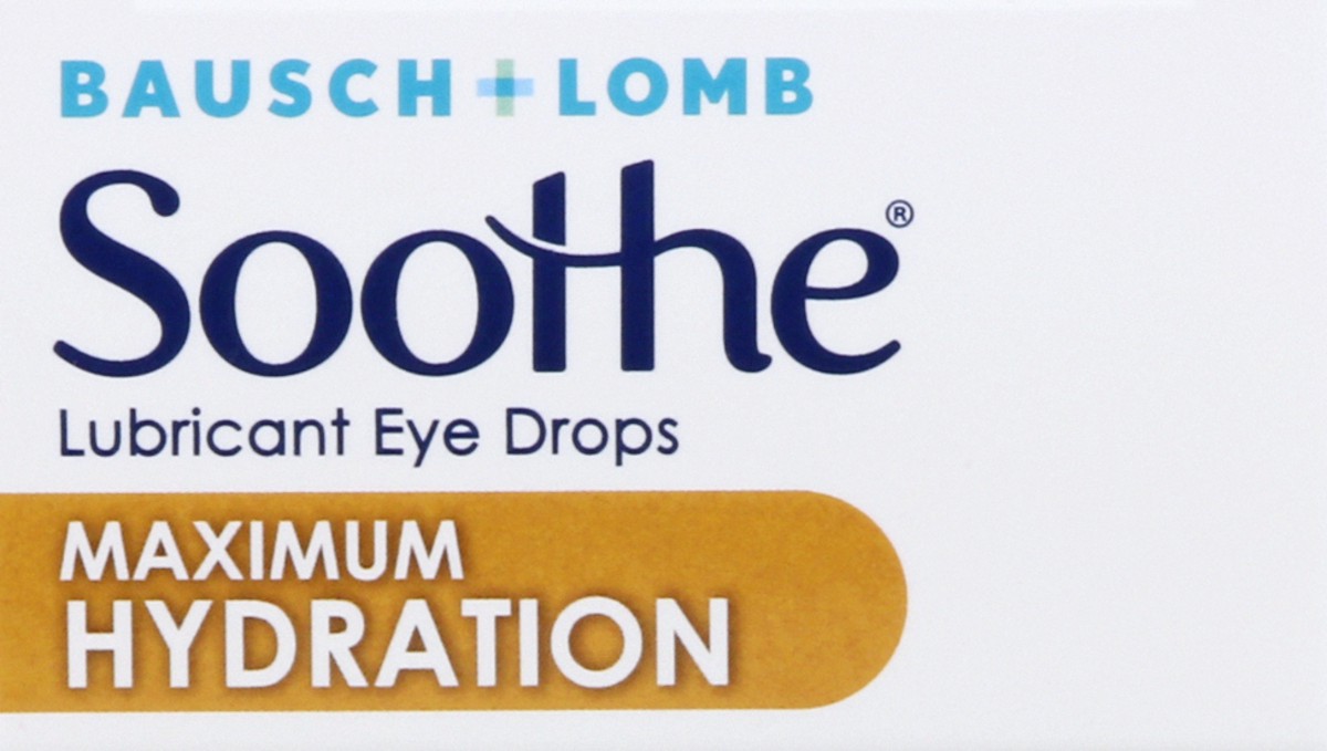 slide 3 of 9, Soothe Maximum Hydration Lubricant Eye Drops 0.5 oz, 0.50 fl oz