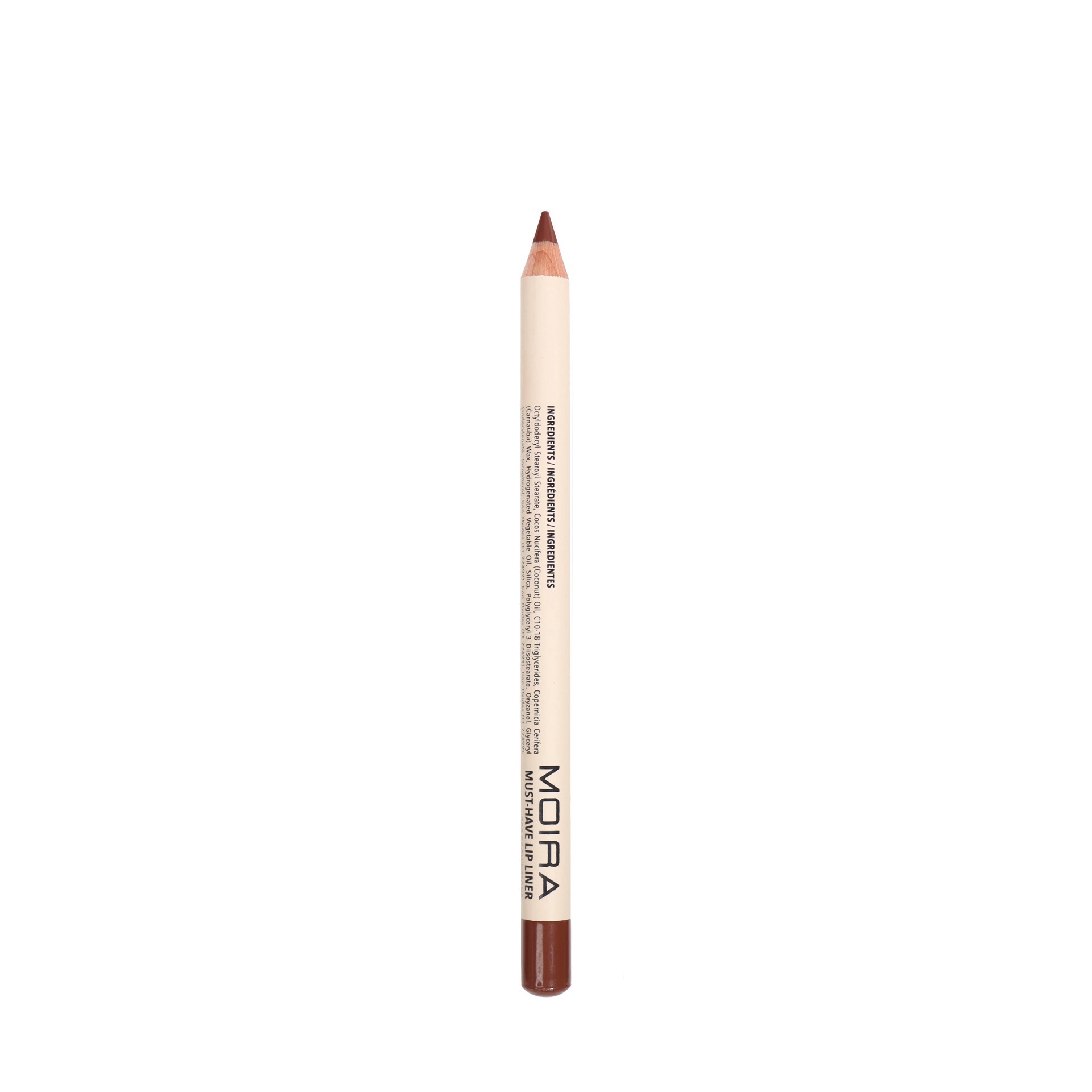 slide 1 of 1, Moira Must Have Lip Liner 009 Brownstone, 1 ct