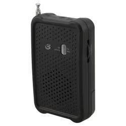 GPX R055B AM/FM Handheld Radio, Black