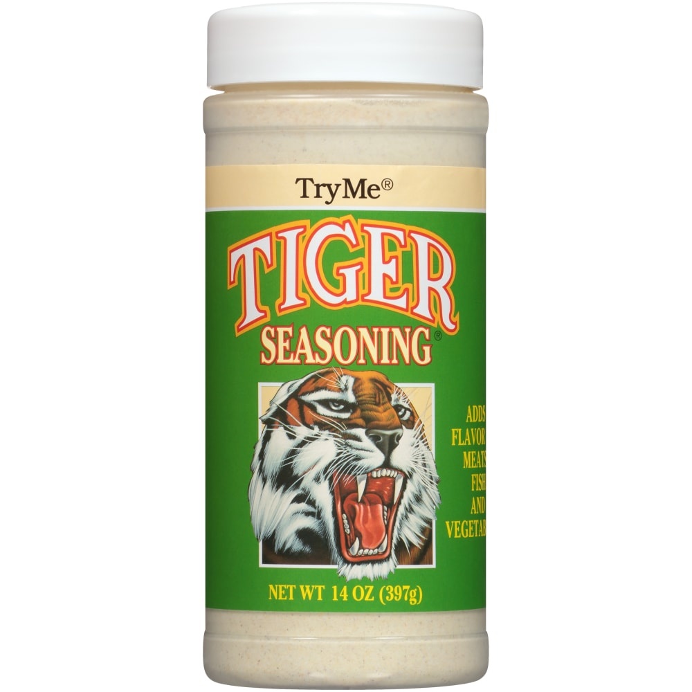 slide 1 of 1, TryMe Tiger Seasoning, 14 oz