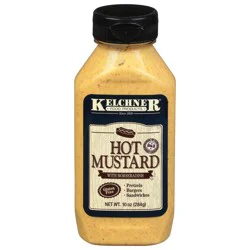 Kelchner Food Products Hot Mustard with Horseradish 10 oz