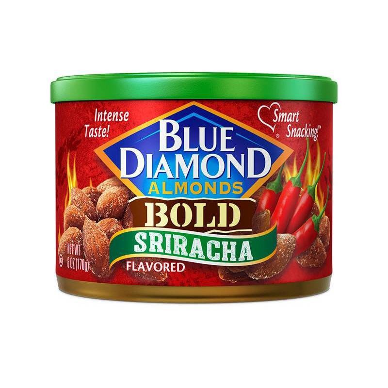 slide 1 of 2, Blue Diamond Bold Sriracha Almonds, 