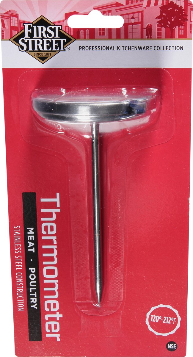 slide 4 of 11, First Street/Taylor Meat Thermometer, 1 ct
