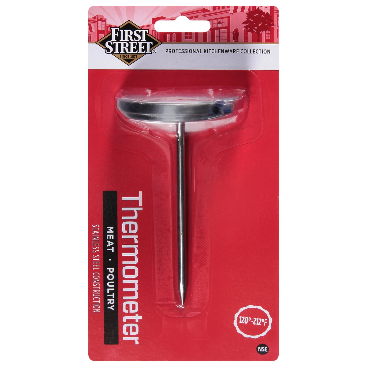 slide 1 of 11, First Street/Taylor Meat Thermometer, 1 ct