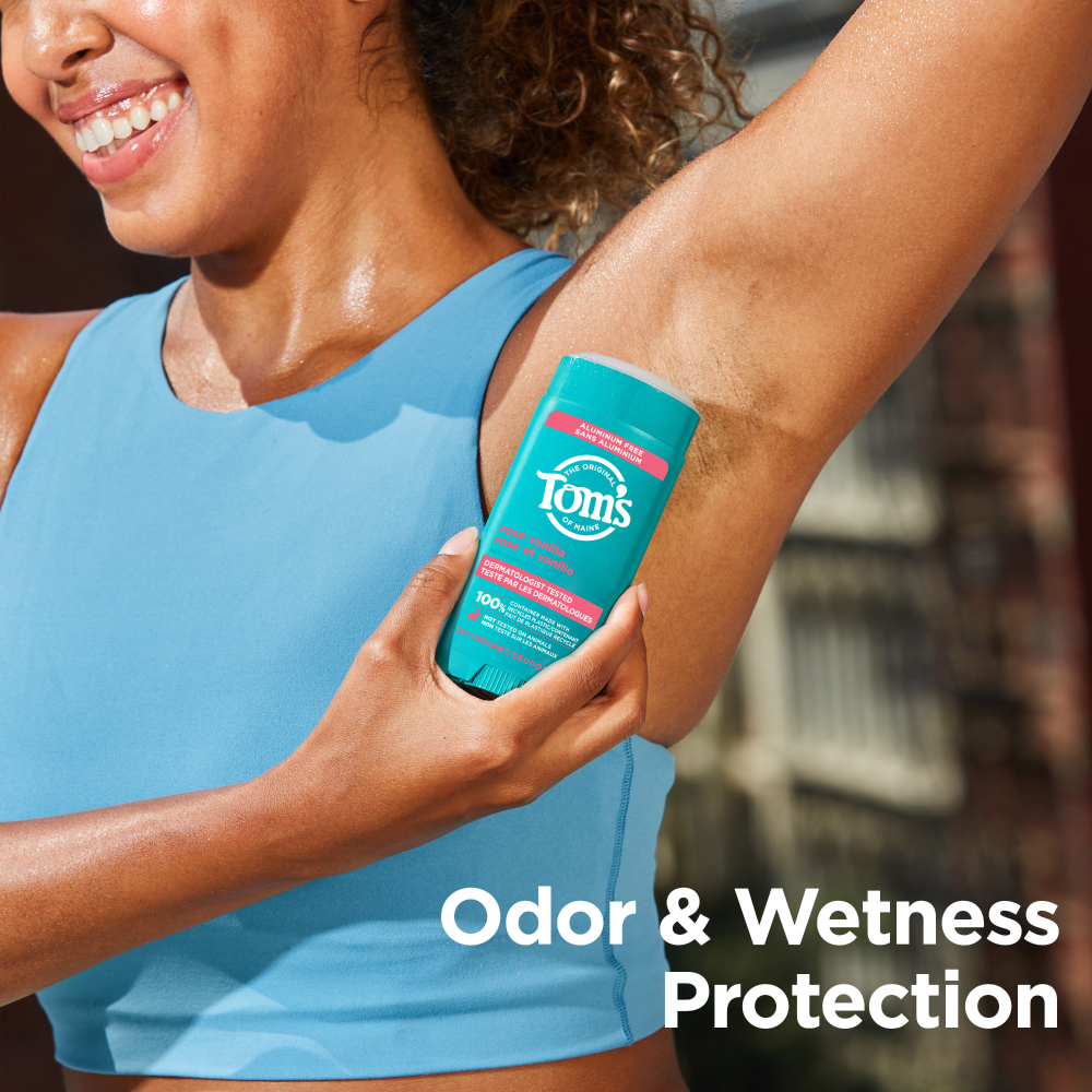 slide 2 of 6, Tom's of Maine Tom''s of Maine Rose Vanilla Natural Deodorant for Women and Men, Aluminum Free, 3.25 Oz., 3.25 oz