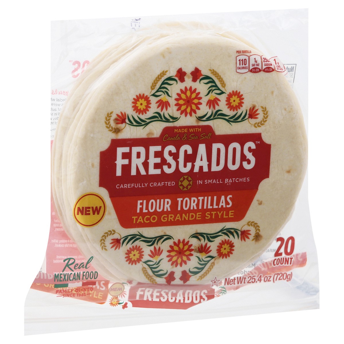 slide 7 of 9, Frescados Tortillas, 20 ct