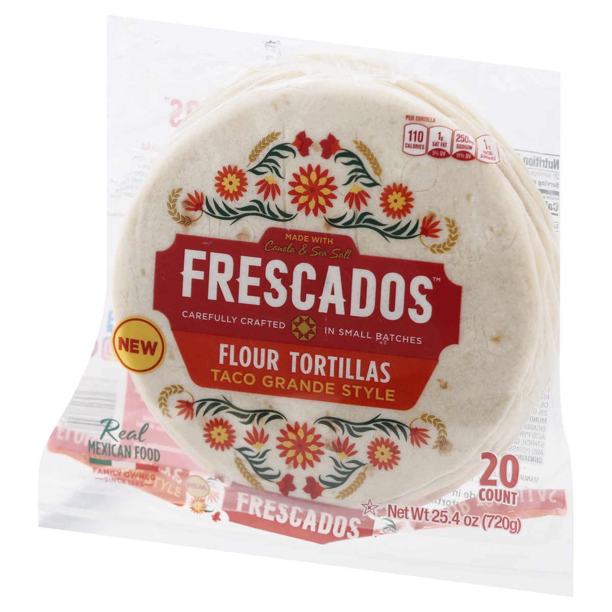 slide 3 of 9, Frescados Tortillas, 20 ct