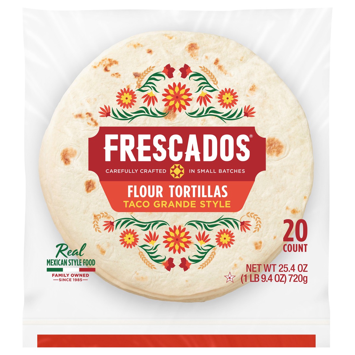 slide 1 of 9, Frescados Tortillas, 20 ct