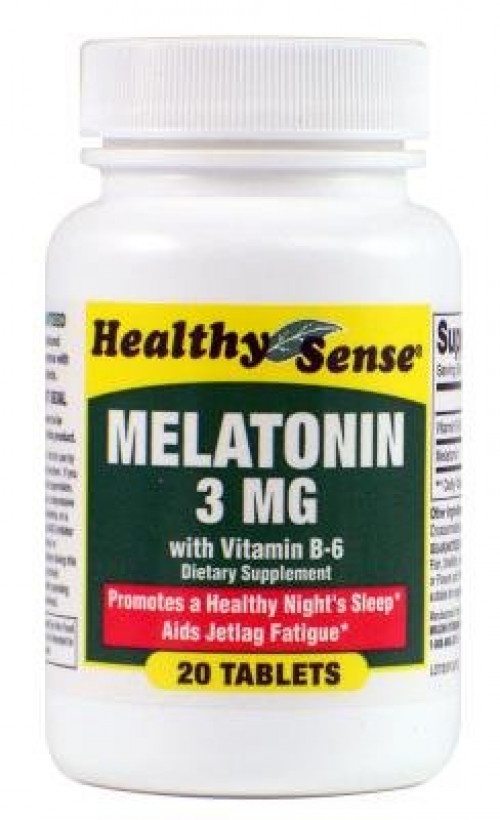 slide 1 of 1, Healthy Sense Melatonin 3 Mg, 1.7 oz