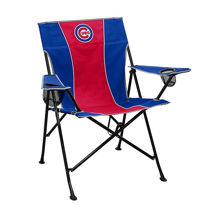 slide 1 of 1, MLB Chicago Cubs Foldable Pregame Chair, 1 ct