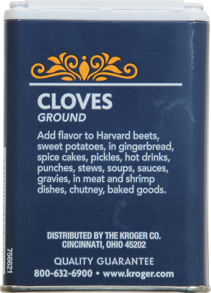 slide 2 of 2, Kroger Ground Cloves, 1.7 oz