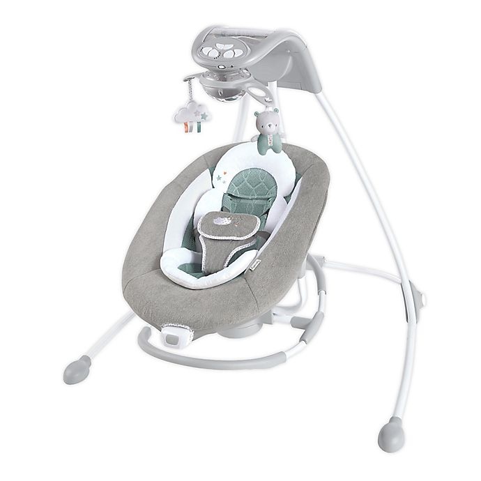 slide 1 of 11, Ingenuity DreamComfort Pemberton InLighten Cradling Swing & Rocker, 1 ct