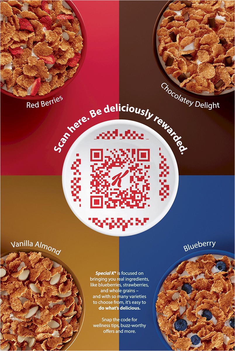 slide 9 of 9, Special K Kellogg''s Special K Cold Breakfast Cereal, 11 Vitamins and Minerals, Anytime Snacks, Strawberry Cheesecake, 12.6oz Box, 1 Box, 12.6 oz