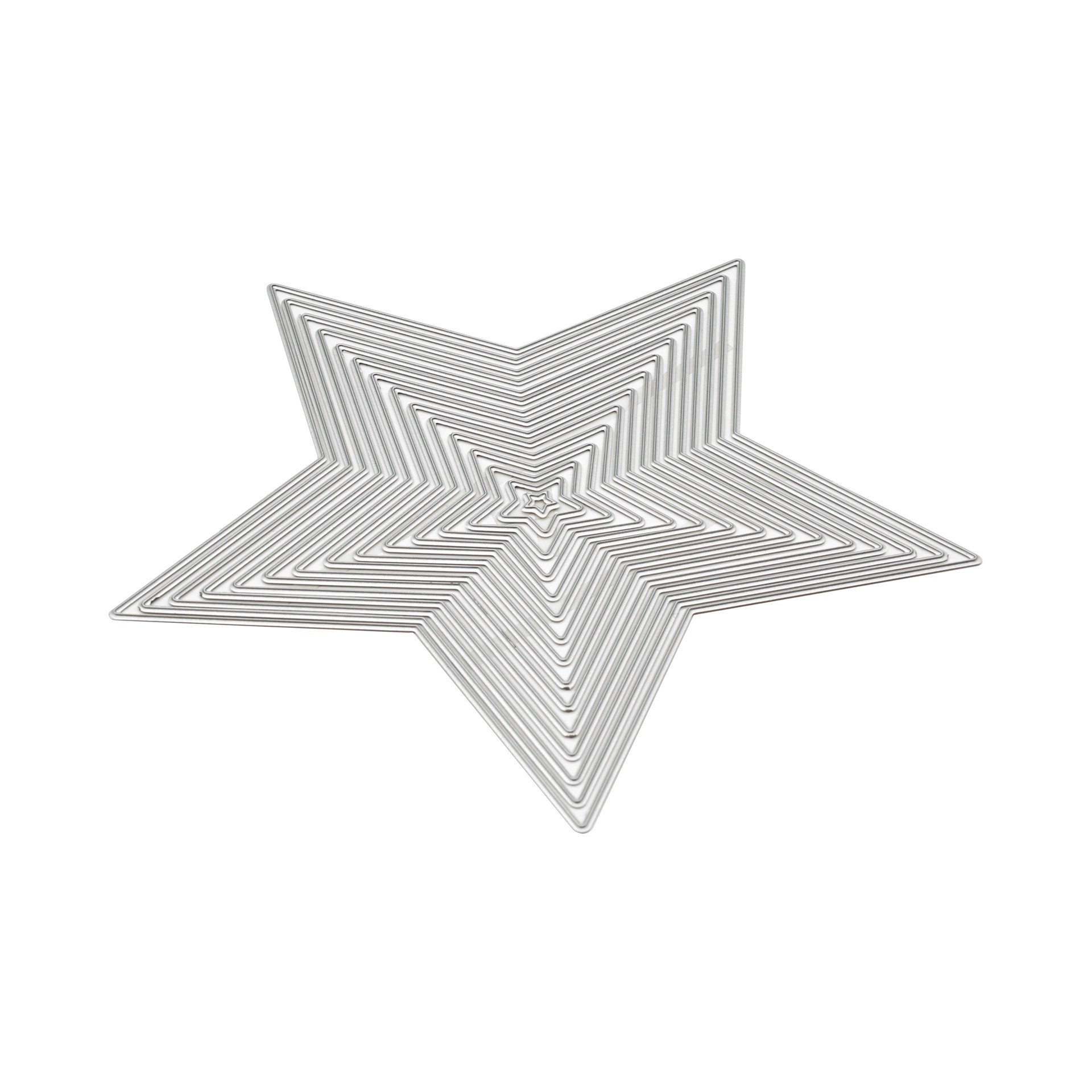 slide 2 of 5, Star Cutting Die Set By Recollections, 2.1 in x 2 in