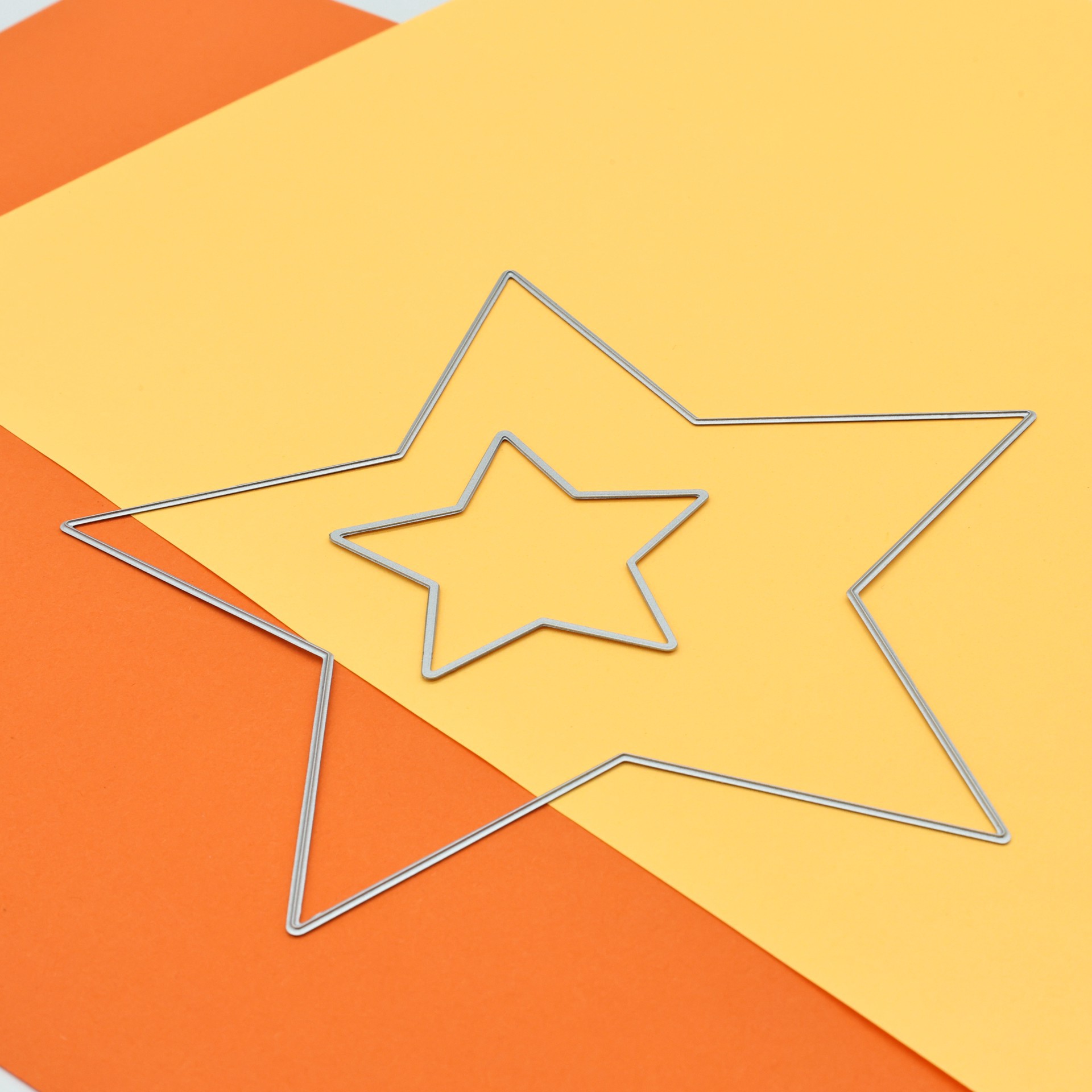 slide 3 of 5, Star Cutting Die Set By Recollections, 2.1 in x 2 in