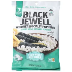 Black Jewell Aced White Cheddar Gourmet Specialty Popcorn 4.5 oz