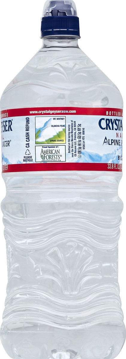 slide 3 of 4, Crystal Geyser Natural Alpine Spring Water 33.8 oz, 