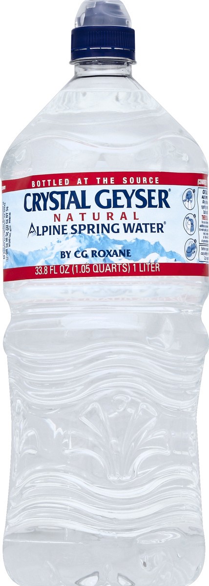 slide 4 of 4, Crystal Geyser Natural Alpine Spring Water 33.8 oz, 